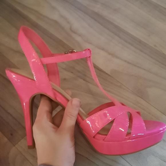 gianni bini pink high heels - Picture 5 of 12
